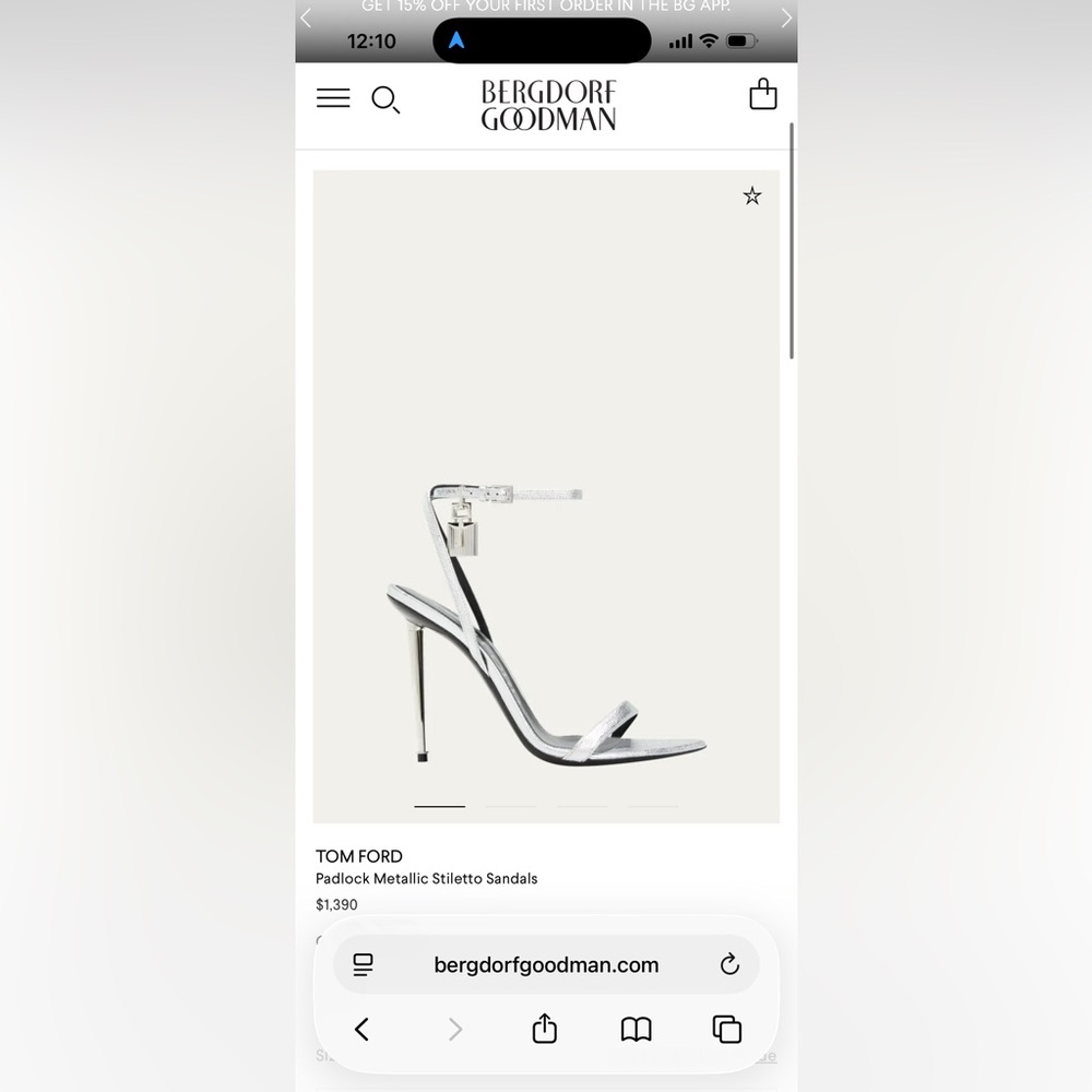 Tom Ford Padlock heels